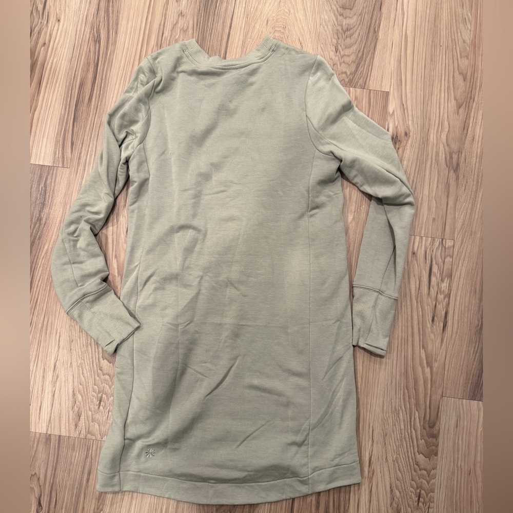 Coaster Luxe Sweatshirt Dress | Athleta - small - Picture 4 of 4